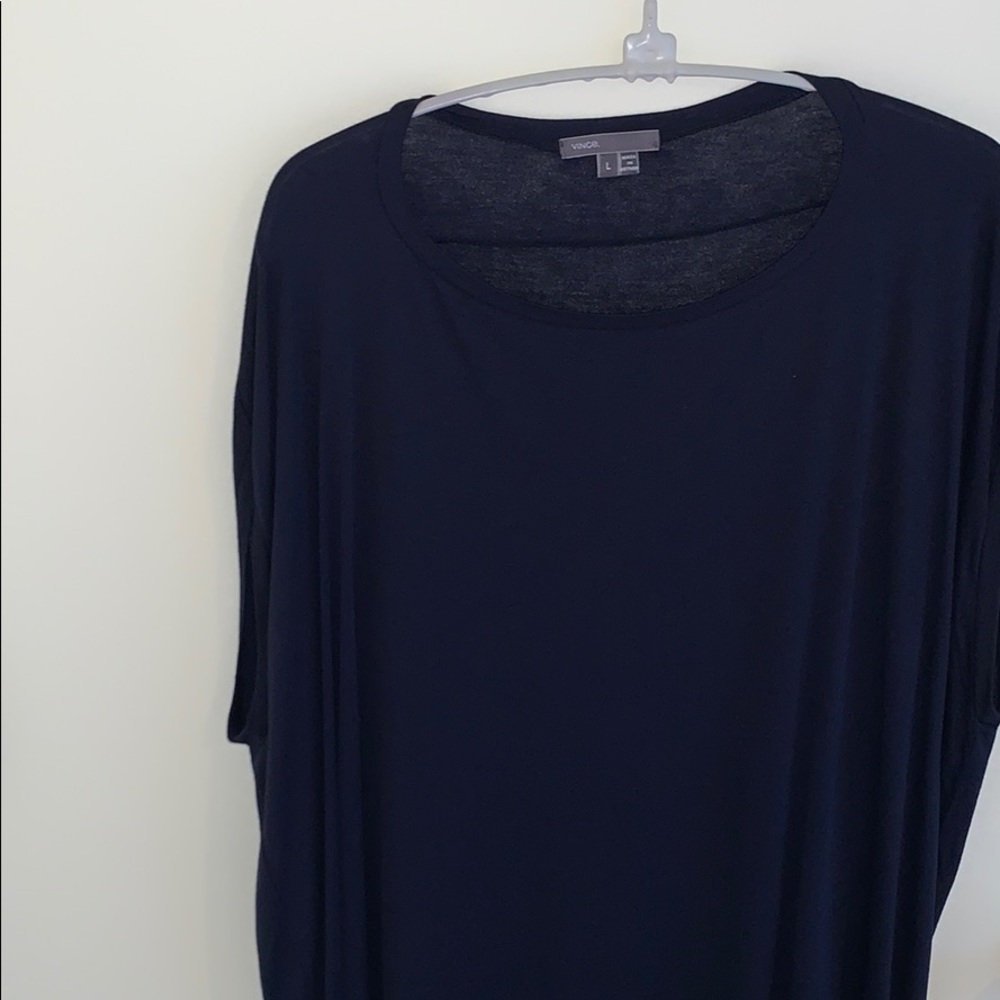 Vince Navy Tunic